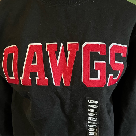 Black Georgia Dawgs Sweatshirt - Picture 2 of 5